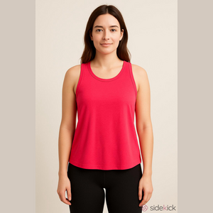Fabletics hot pink loose fitting Blake Tank Woman’s size 2X NWT